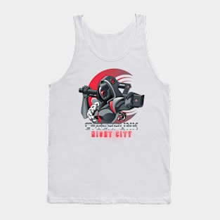 Cyber Punk Night City Assassin Tank Top